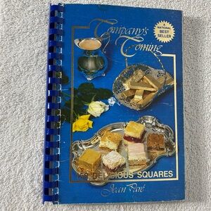 5/$35 Vintage Company’s Coming Delicious Bars Recipes Cookbook